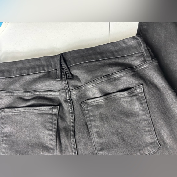 GOOD AMERICAN good legs coated ankle skinny jeans size15/33 - Picture 11 of 16